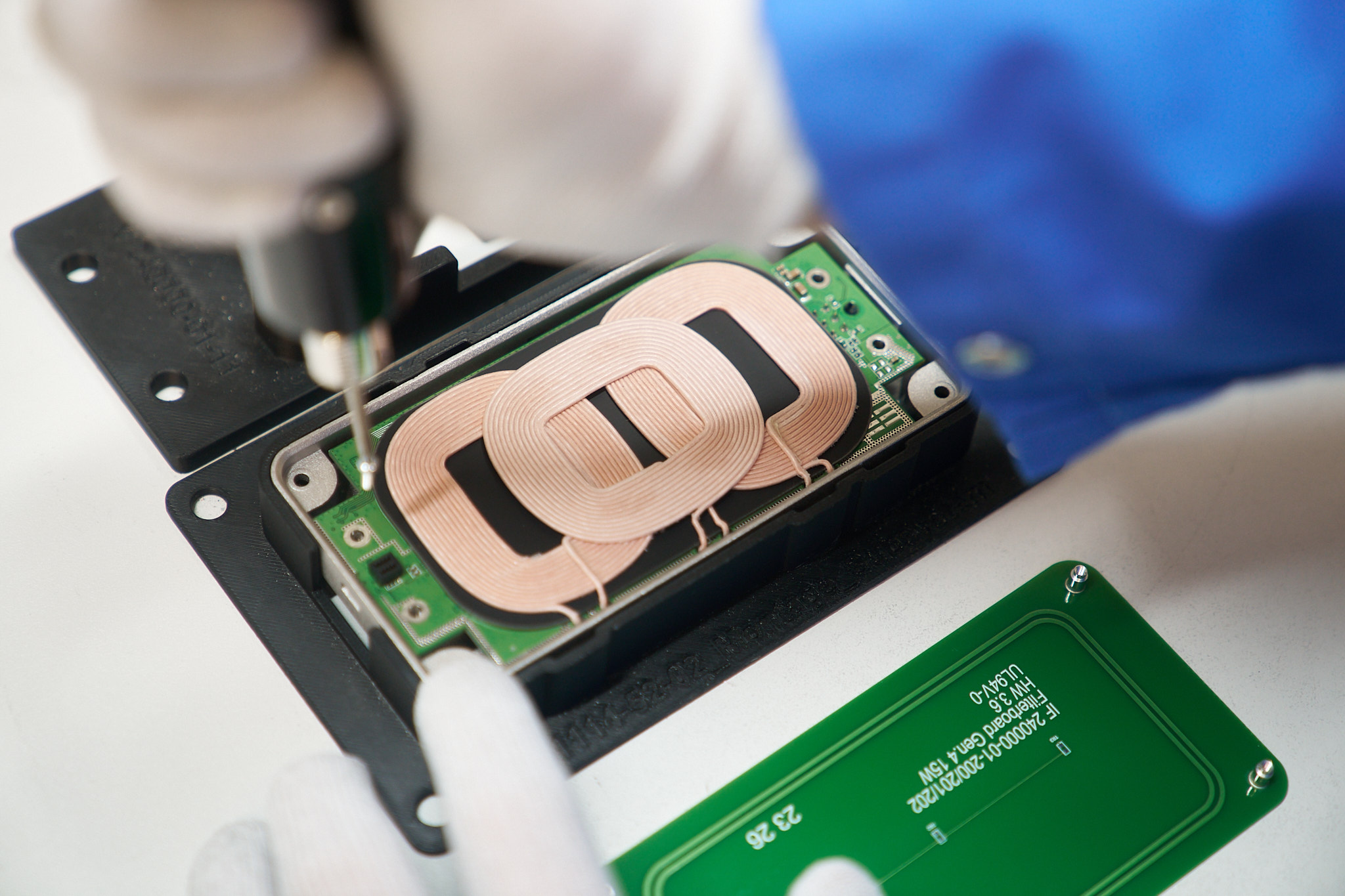 Wireless Charing Produktion