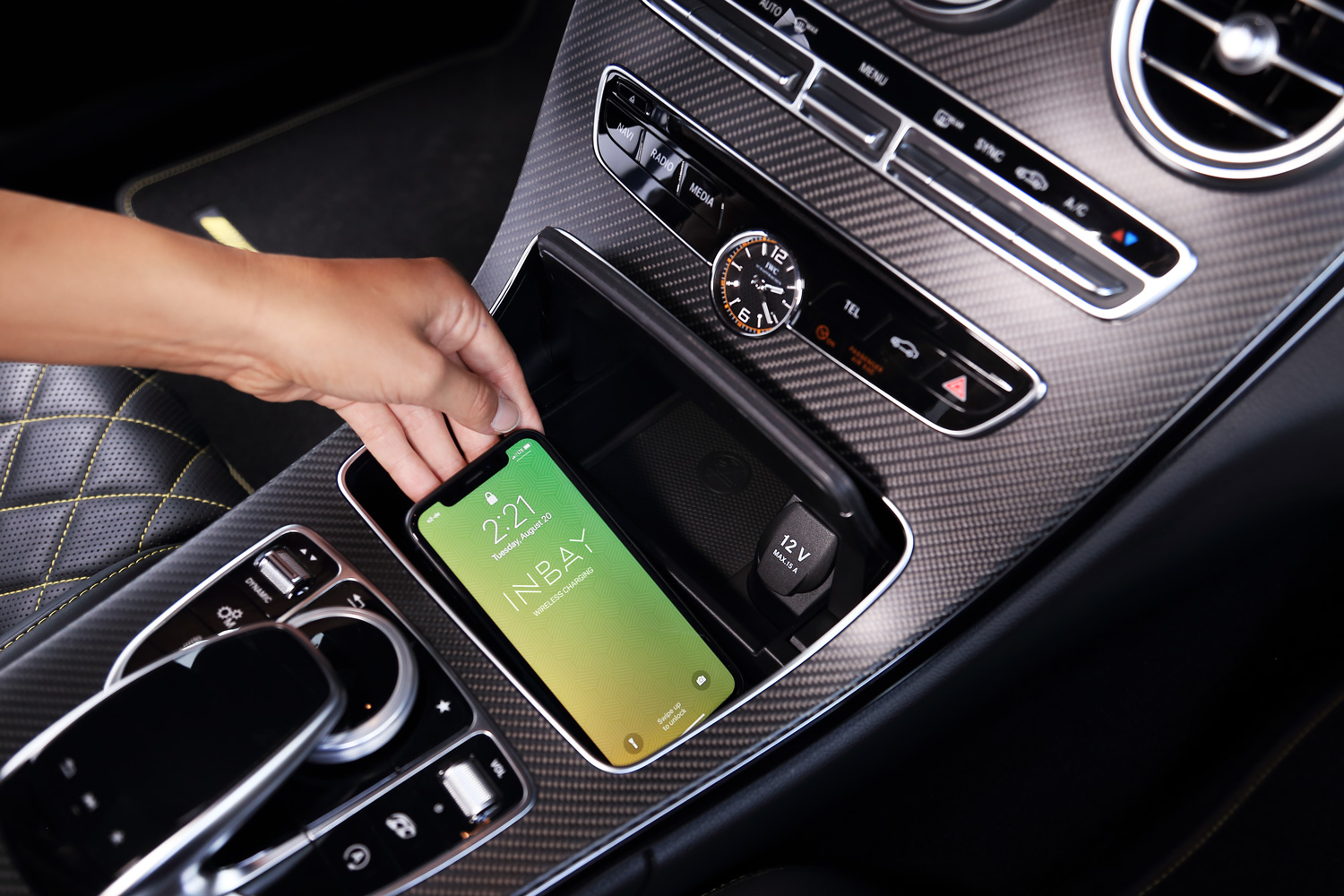 Wireless Charging Mercedes C-Klasse (W205)